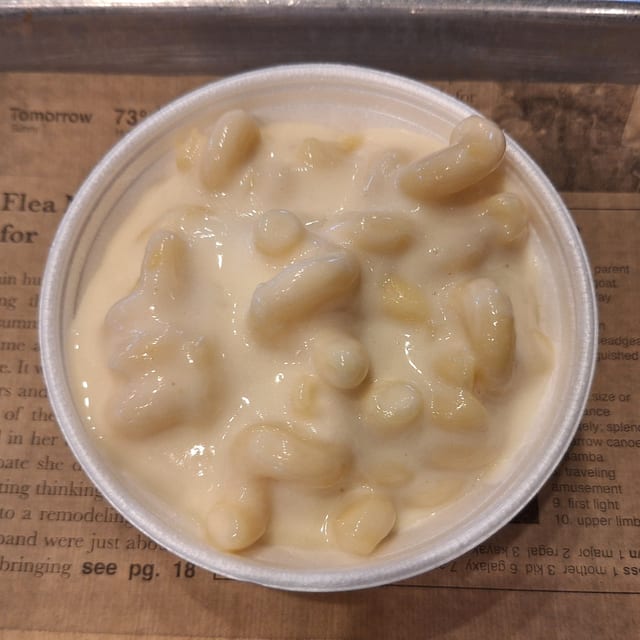 White Cheddar Mac.
