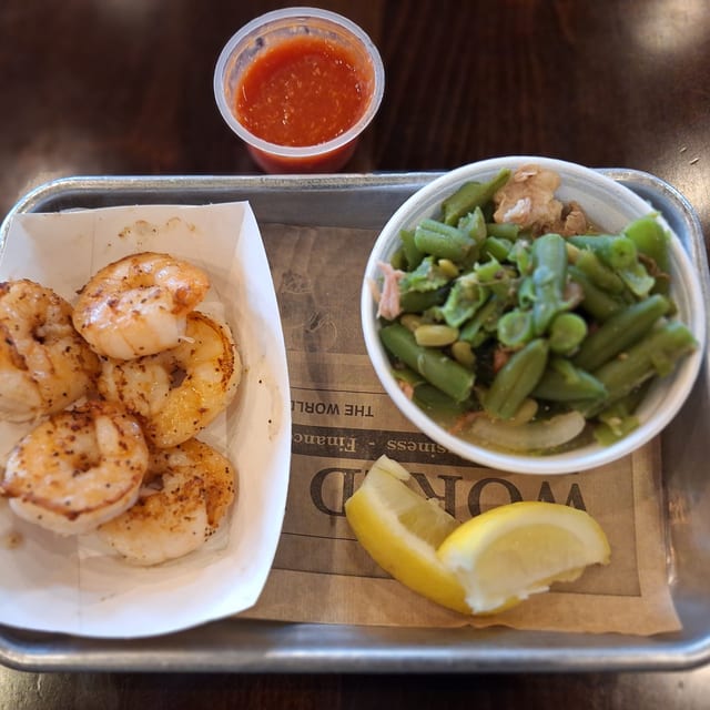 Grilled Shrimp.