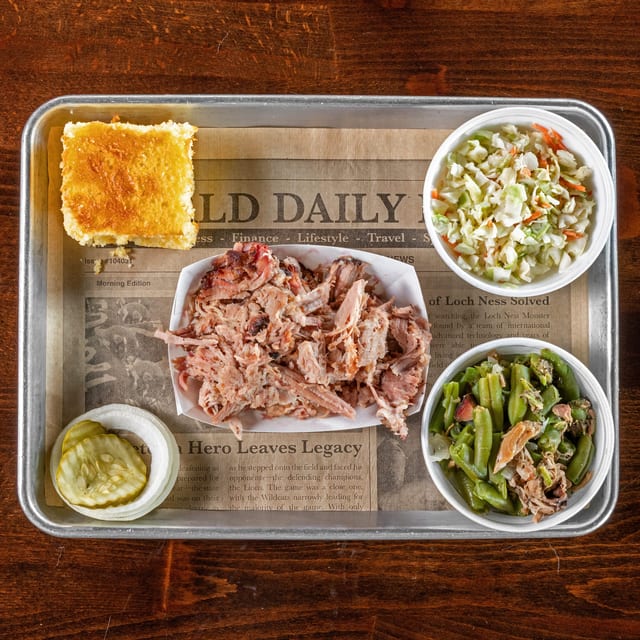 Pulled Pork Plate.